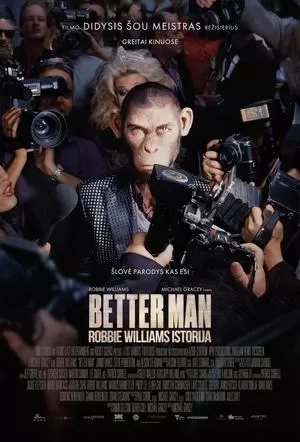 Better Man: Robbie Williams istorija Online